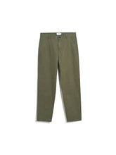 Afbeelding in Gallery-weergave laden, FARAH NORWOOD HOPSACK TROUSERS OLIVE GREEN
