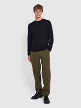 Afbeelding in Gallery-weergave laden, FARAH NORWOOD HOPSACK TROUSERS OLIVE GREEN