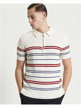 Afbeelding in Gallery-weergave laden, Ben Sherman: Herringbone Stripe Polo
