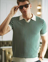 Afbeelding in Gallery-weergave laden, Ben Sherman: Vertical Wave Polo
